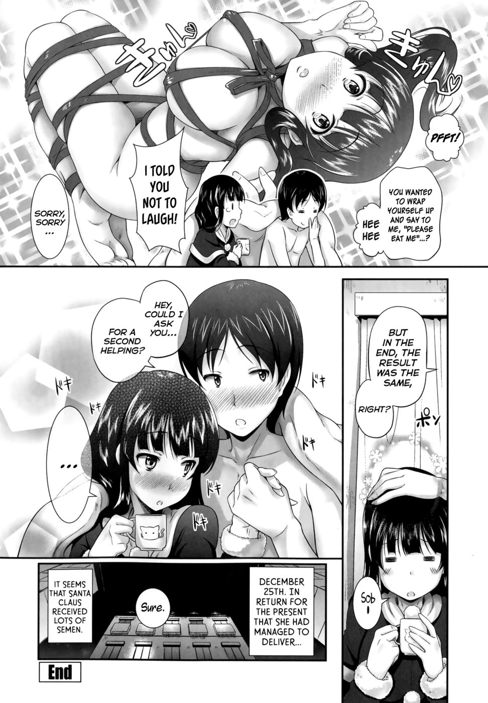 Hentai Manga Comic-Shy Santa Claus-Read-17